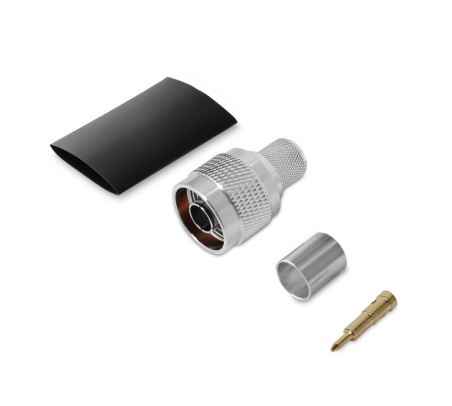 Кабельная сборка 8D/FB (Titan, черный) (N-male - N-female) 10 м