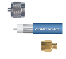 Кабельная сборка VEGATEL RG-402 (SMA-male - N-male) 2 м