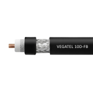 Кабель коаксиальный VEGATEL 10D-FB Cu (ГОСТ, черный) бухта 100м